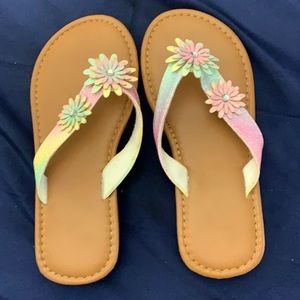 Flowery sandals by twinkle toes